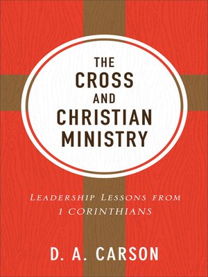 cover image of The Cross and Christian Ministry